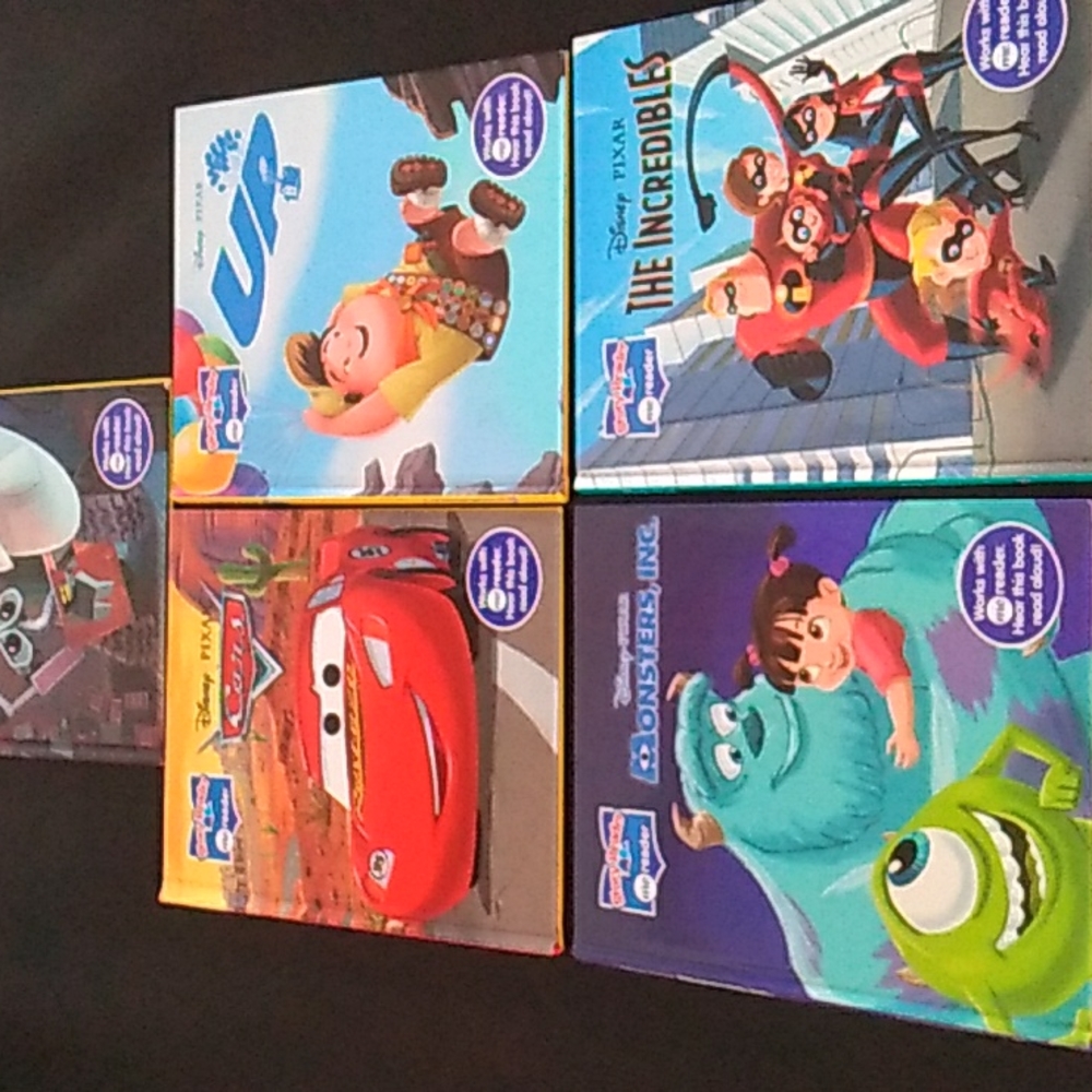 Disney Pixar Story Reader Childrens Books Hardcover Bundle Of 5